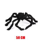 Giant Plush Halloween Spider – Oversized Spooky Party & Yard Decor