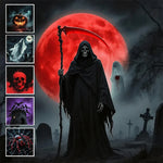12-Pattern Halloween Projection Light – Spooky Indoor & Outdoor Decor