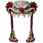 Creepy Clown Halloween Door Cover