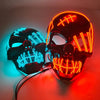 Light-Up Skull Mask – Glowing Halloween Costume Mask