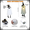 Light-Up Hanging Ghosts – Spooky Halloween Haunted House Decor