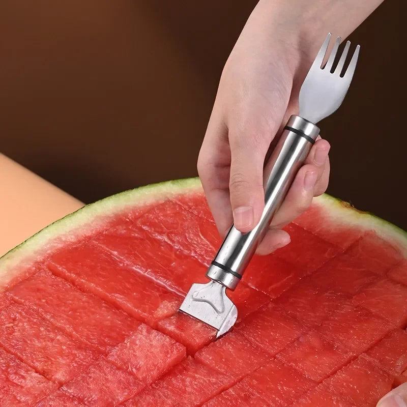 Dual Head Stainless Steel Fruit Cutter