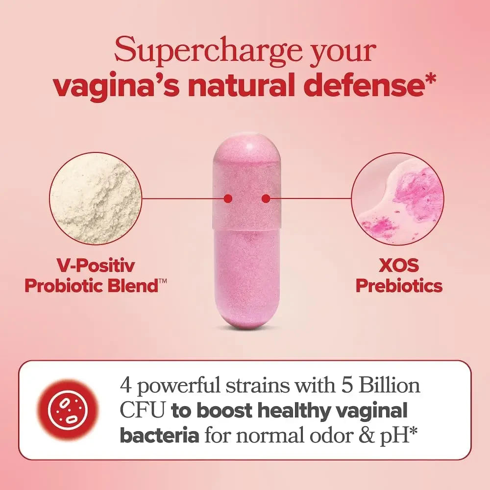 O Positiv Vaginal Probiotic Supplement for pH Balance