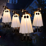 Light-Up Hanging Ghosts – Spooky Halloween Haunted House Decor
