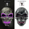 Light-Up Skull Mask – Glowing Halloween Costume Mask