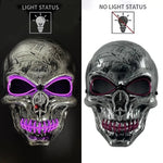 Light-Up Skull Mask – Glowing Halloween Costume Mask