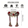 Creepy Clown Halloween Door Cover