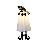 Light-Up Hanging Ghosts – Spooky Halloween Haunted House Decor