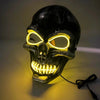 Light-Up Skull Mask – Glowing Halloween Costume Mask