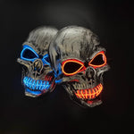 Light-Up Skull Mask – Glowing Halloween Costume Mask