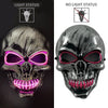 Light-Up Skull Mask – Glowing Halloween Costume Mask