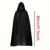 Grim Reaper Black Cloak Costume