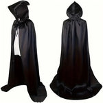 Grim Reaper Black Cloak Costume