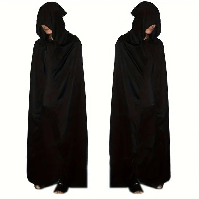 Grim Reaper Black Cloak Costume
