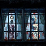 Scary Halloween Haunted House Decor