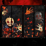 Scary Halloween Haunted House Decor