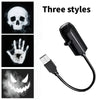 12-Pattern Halloween Projection Light – Spooky Indoor & Outdoor Decor