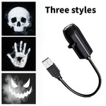 12-Pattern Halloween Projection Light – Spooky Indoor & Outdoor Decor