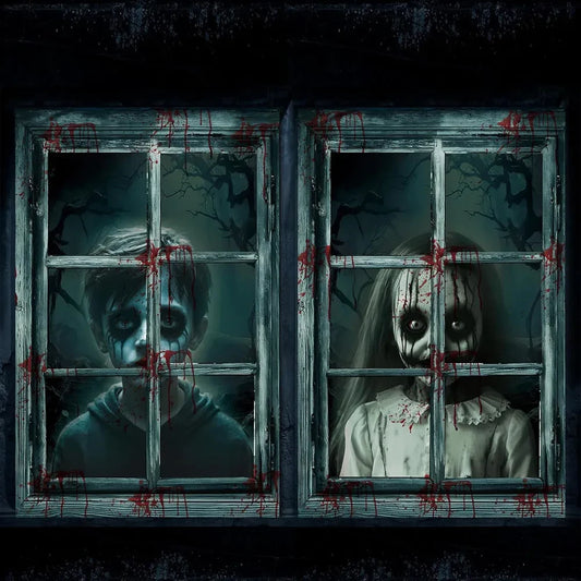 Scary Halloween Haunted House Decor