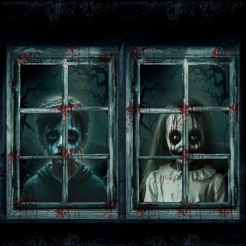 Scary Halloween Haunted House Decor