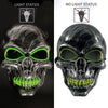 Light-Up Skull Mask – Glowing Halloween Costume Mask