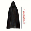 Grim Reaper Black Cloak Costume