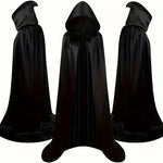 Grim Reaper Black Cloak Costume