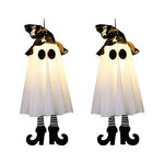 Light-Up Hanging Ghosts – Spooky Halloween Haunted House Decor