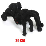 Giant Plush Halloween Spider – Oversized Spooky Party & Yard Decor