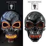 Light-Up Skull Mask – Glowing Halloween Costume Mask